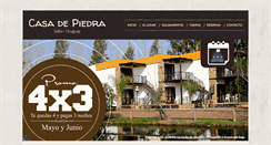 Desktop Screenshot of casadepiedra.com.uy